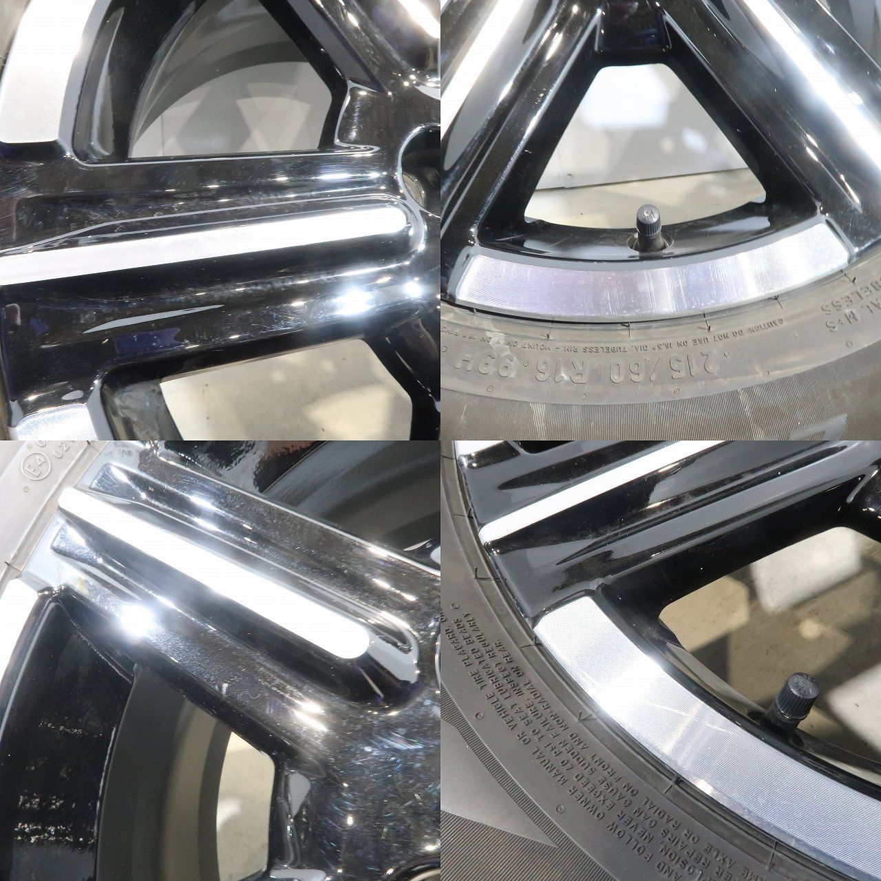 4本 ホンダ ヴェゼル RV系 純正 16インチ 7J +50 5H PCD114.3 