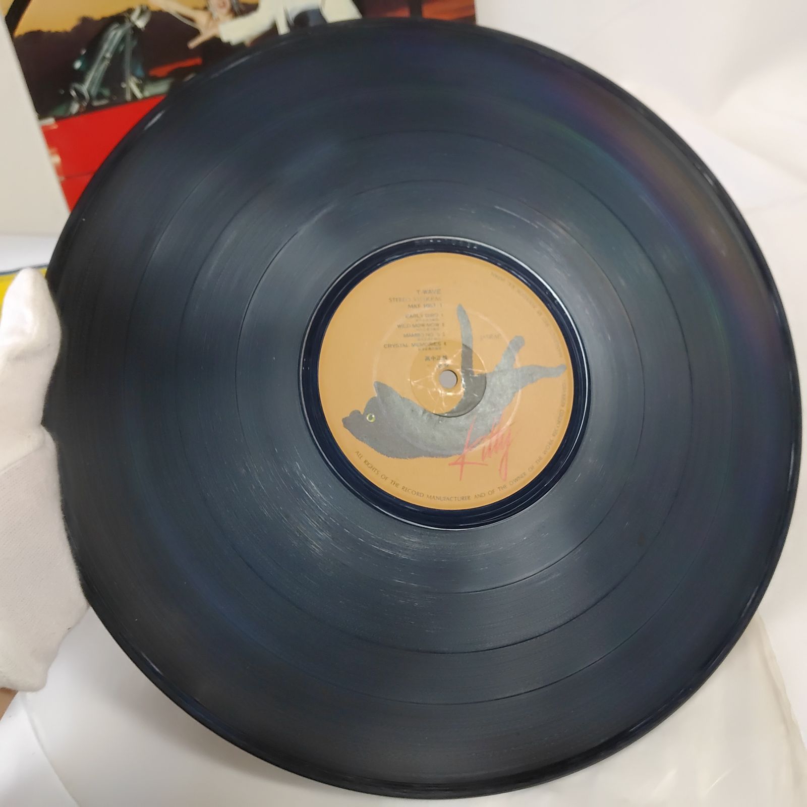 中古品】 高中正義 LP レコード T-WAVE 和モノ シティポップ 