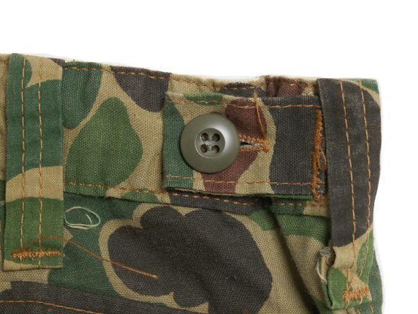 70s SAFTBAK ダックハンターカモ ハンティング パンツ メンズ 33 30