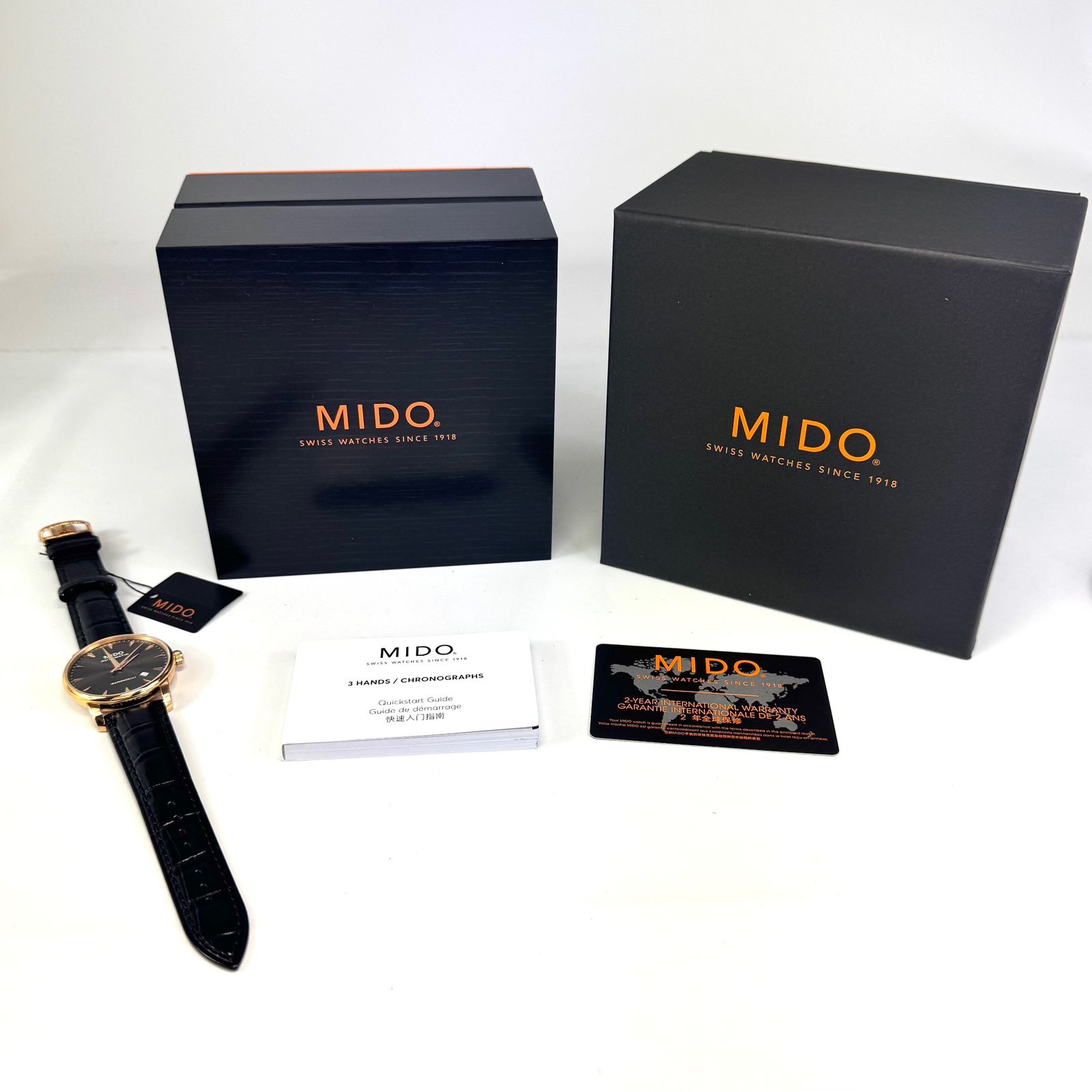 未使用】ミドー MIDO バロンチェッリ M8600.3.13.4 自動巻 デイト表示 