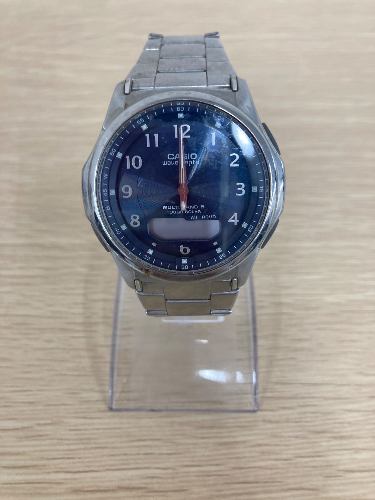 2【不動】CASIO カシオ 腕時計 wave ceptor ウェーブセプター WVA 