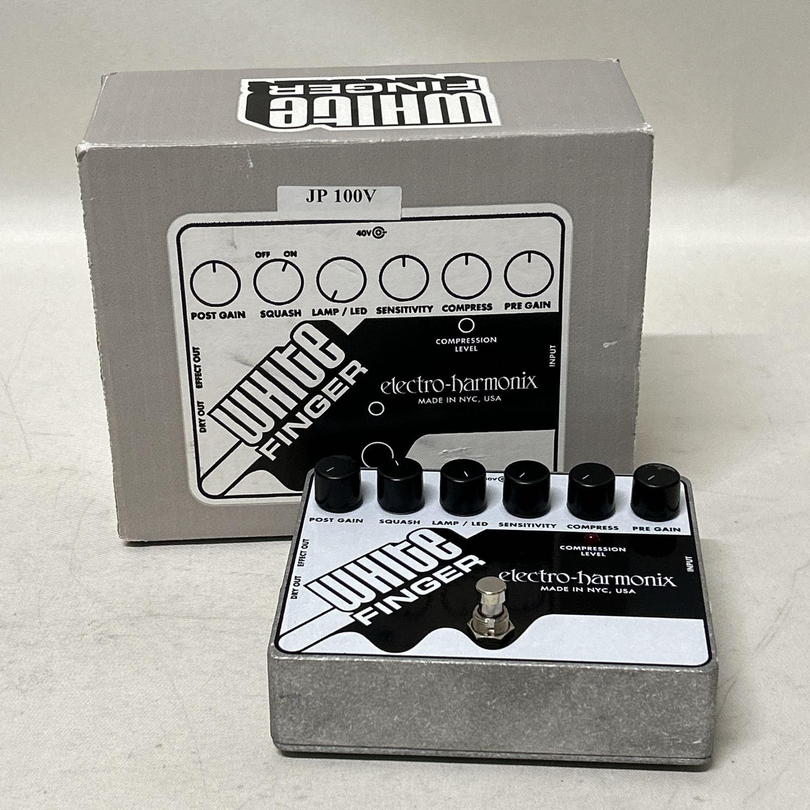 [浜館62-33]　[店舗併売品] Electro-Harmonix White Finger コンプレッサー [中古品]