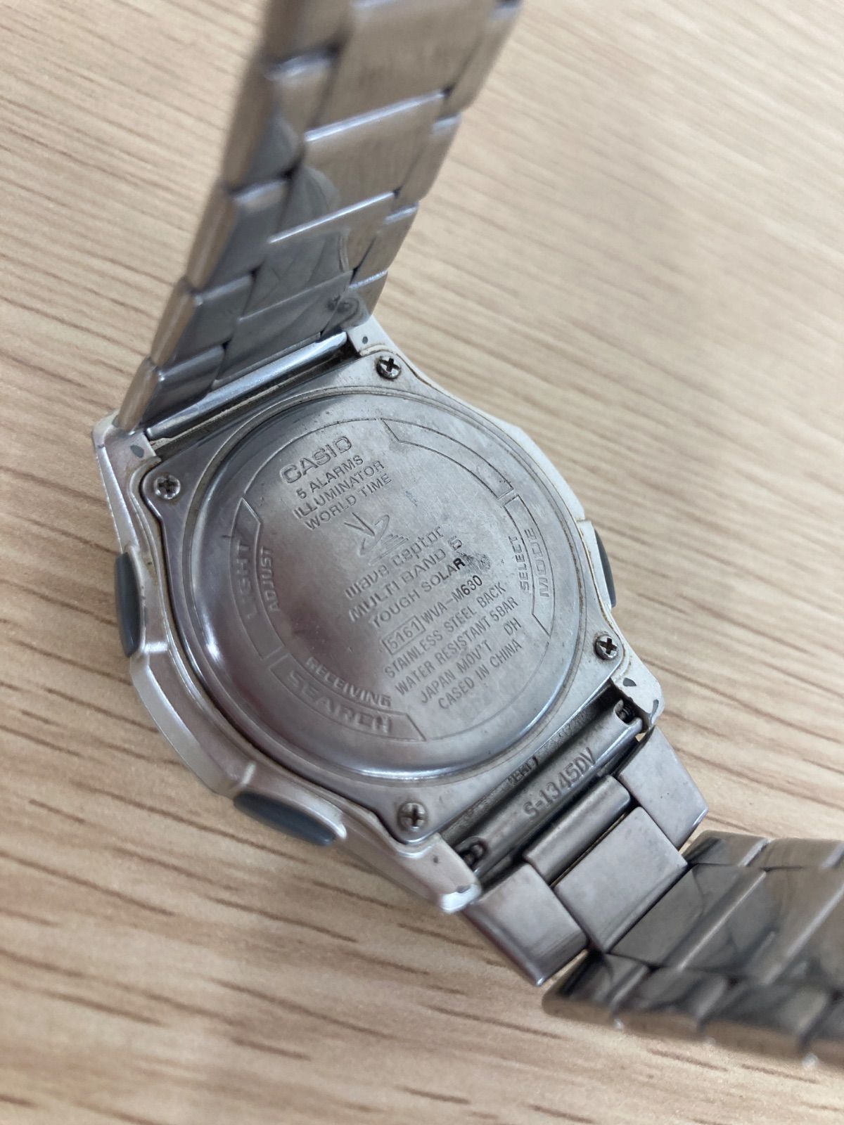 2【不動】CASIO カシオ 腕時計 wave ceptor ウェーブセプター WVA 