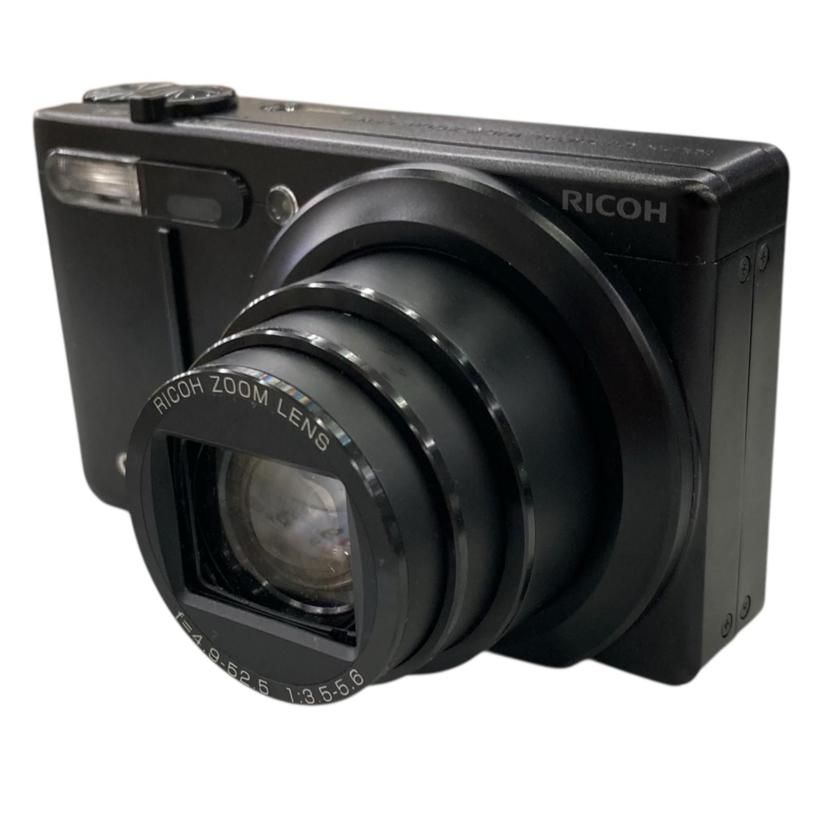 【動作確認済】RICOH リコー CX5 186000 通電確認のみ RICOH リコー デジタルカメラ CX5 ブラック