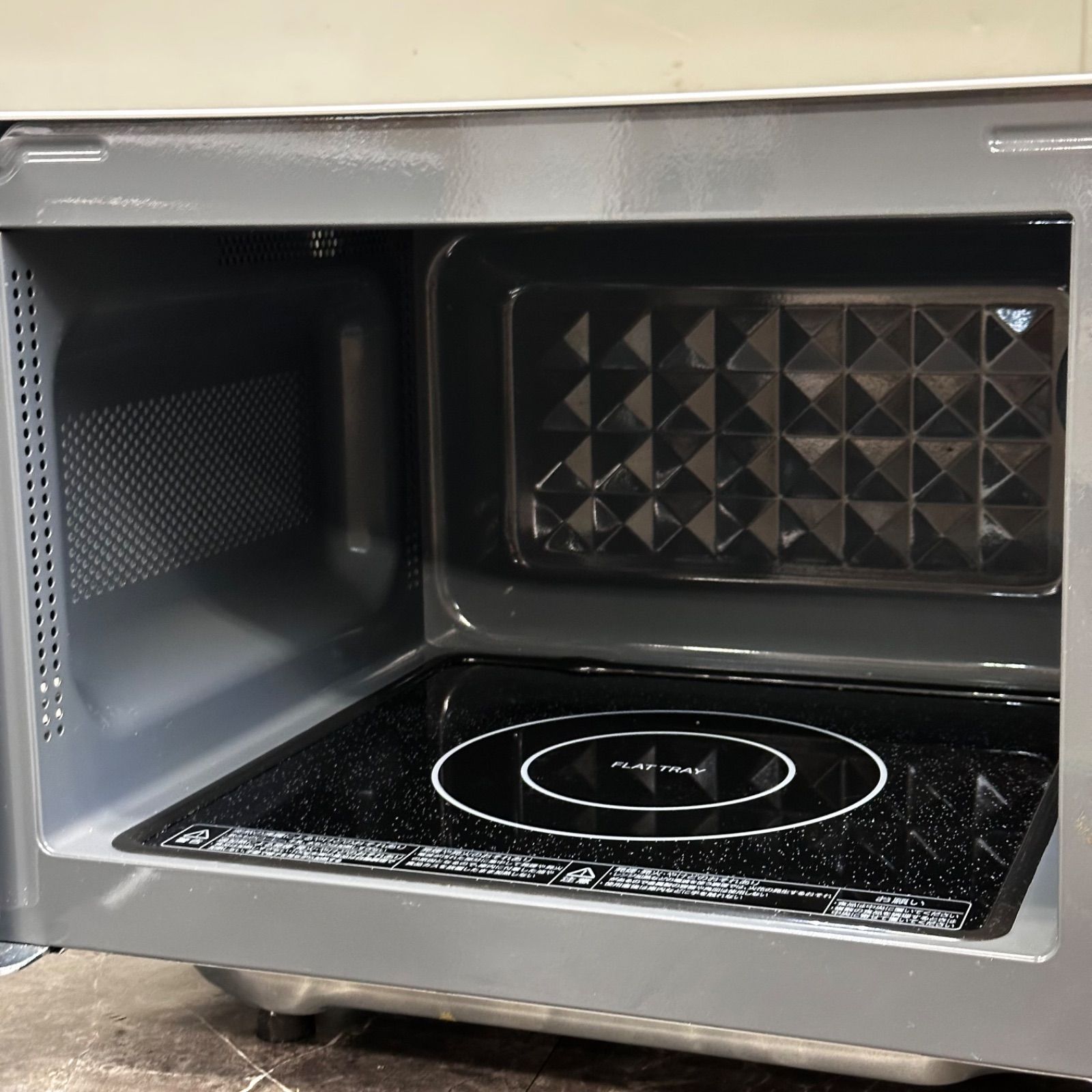 ♪送料込！美品2024年製 TOSHIBA 東芝 フラットタイプ 電子レンジ ER