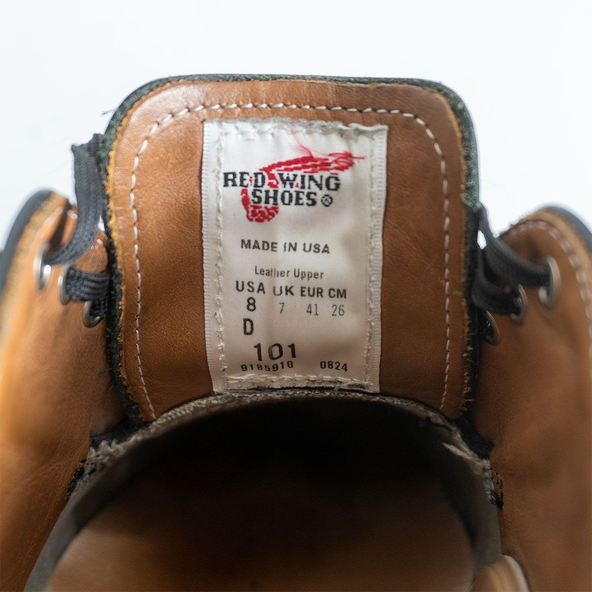 雰囲気抜群】REDWING【101 Postman Oxford 】US8 D ポストマン