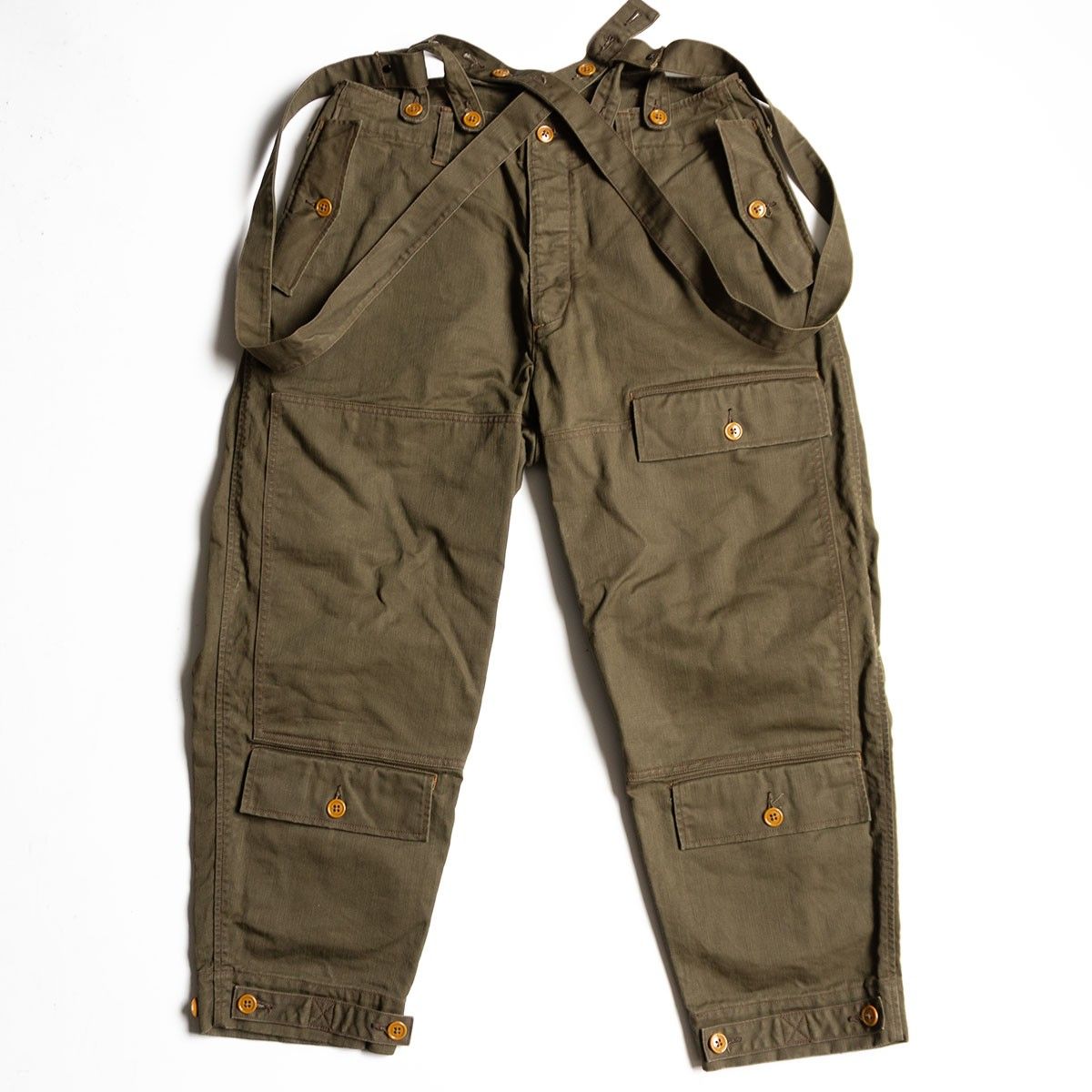 美品】FREEWHEELERS UNION SPECIAL OVERALLS【FLYING TROUSERS】34 