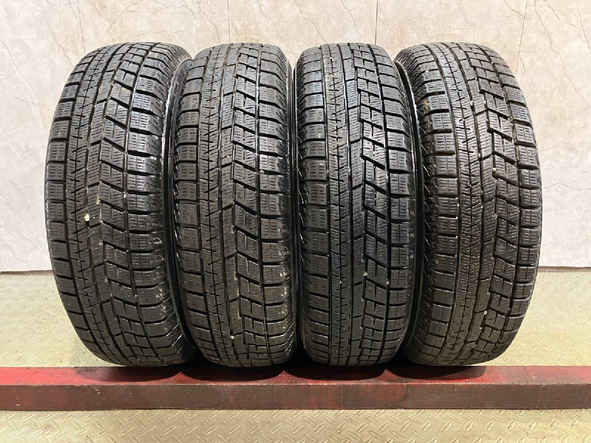 YOKOHAMA ice GUARD iG60 155/65R13 13インチ スタッドレス 4本 21～22年製 バリ溝 ライフ ザッツ オッティ モコ スピアーノ等　(KTQ036)
