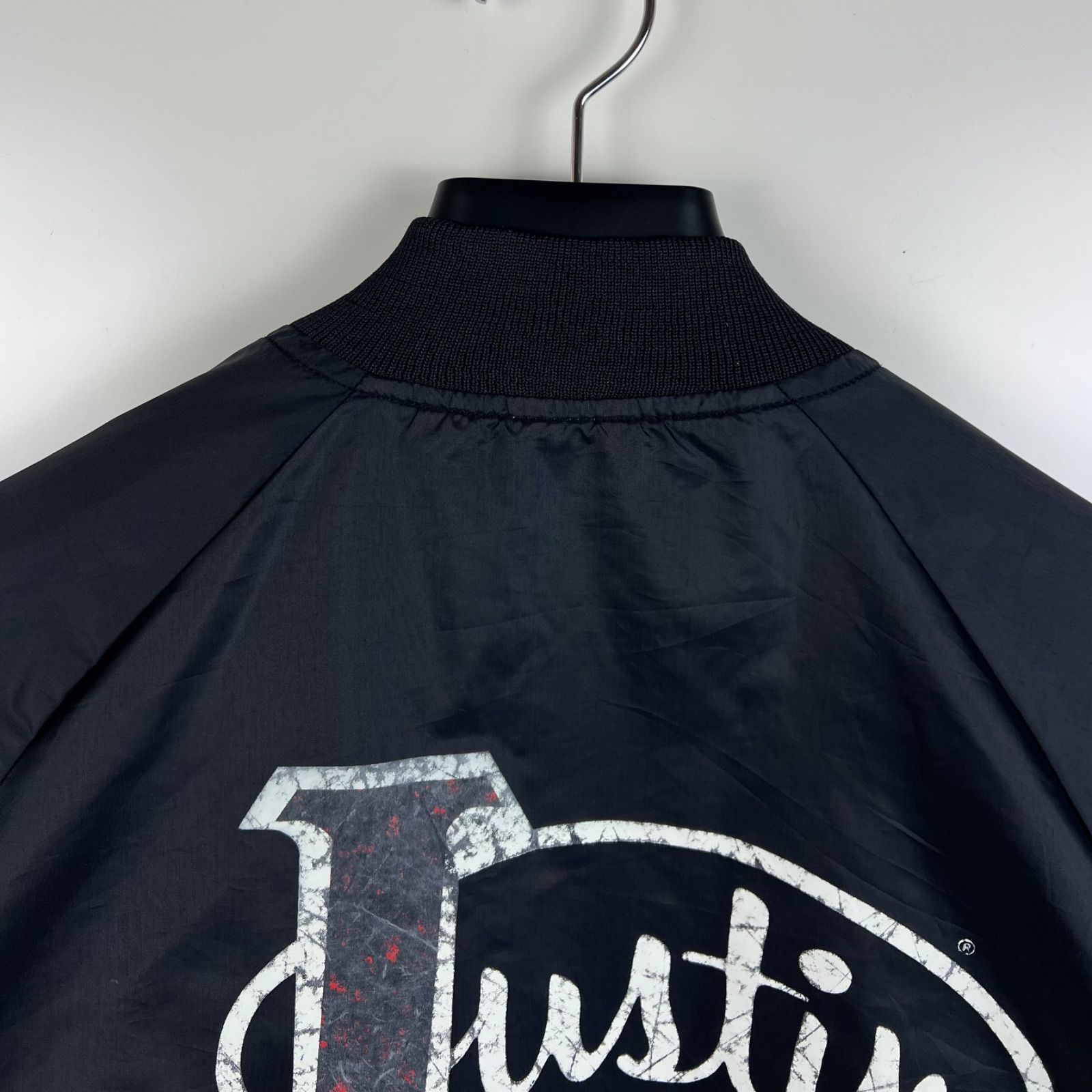 CHALK LINE 80s USA vintage JUSTIN nylon jacket L チョークライン 