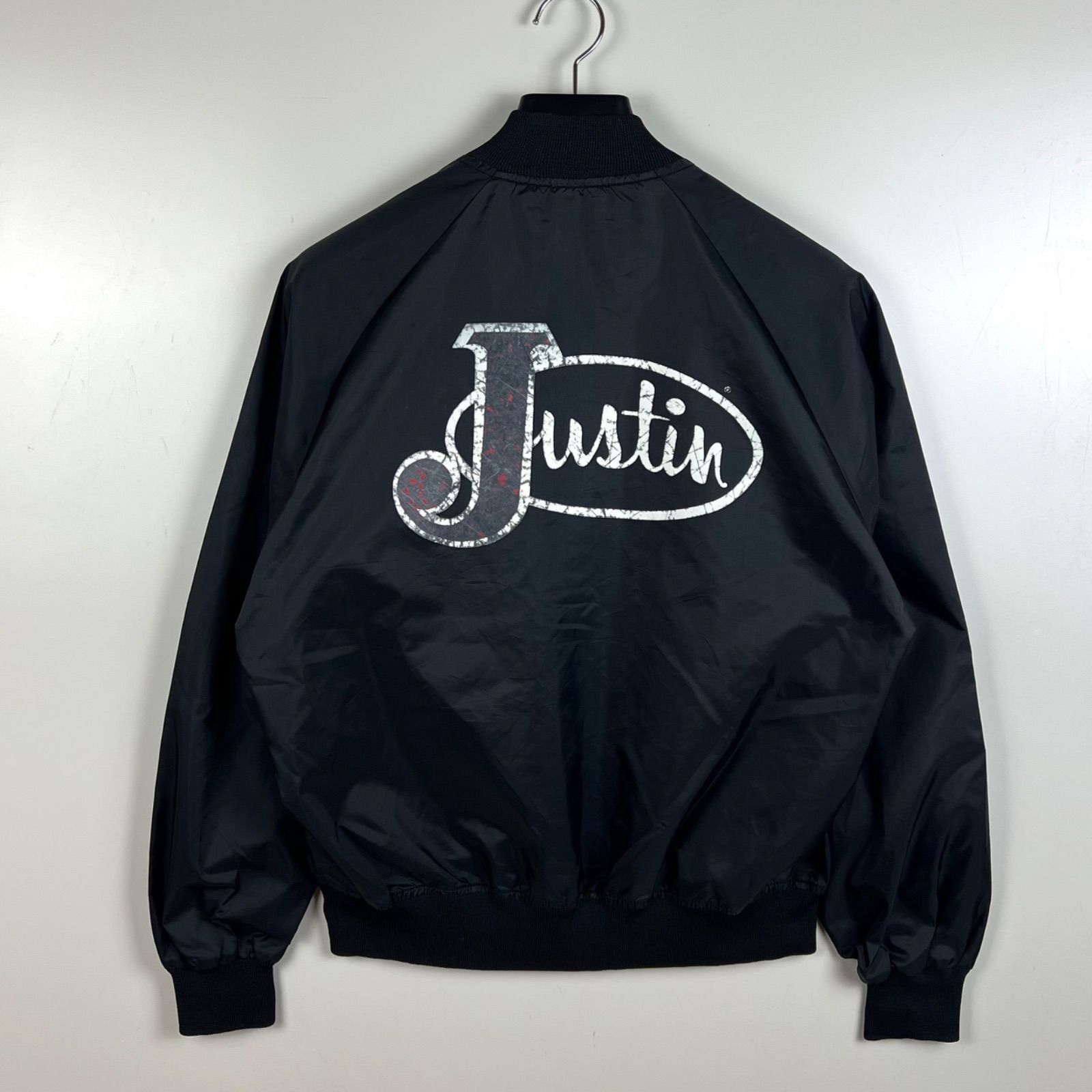 CHALK LINE 80s USA vintage JUSTIN nylon jacket L チョークライン 