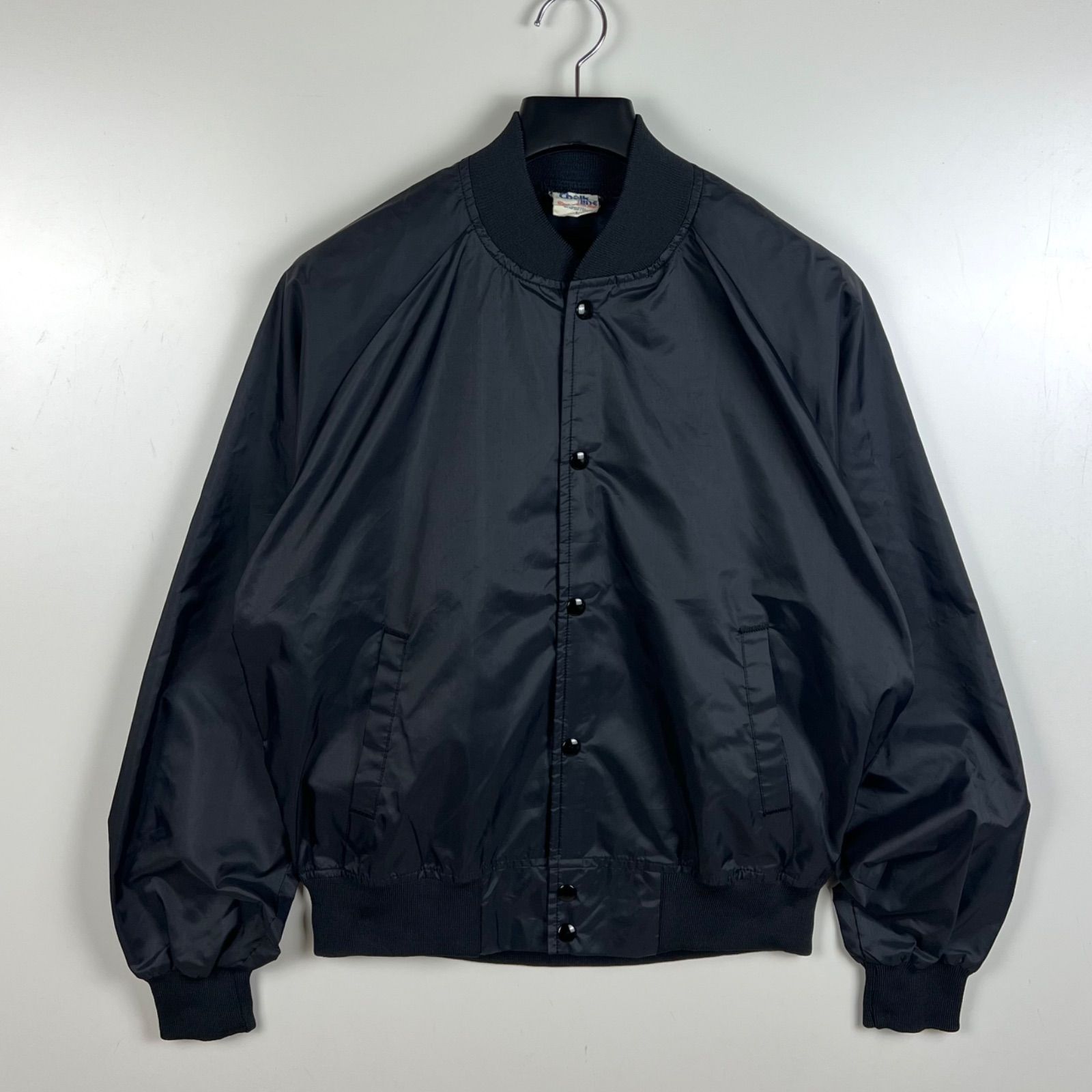 CHALK LINE 80s USA vintage JUSTIN nylon jacket L チョークライン 