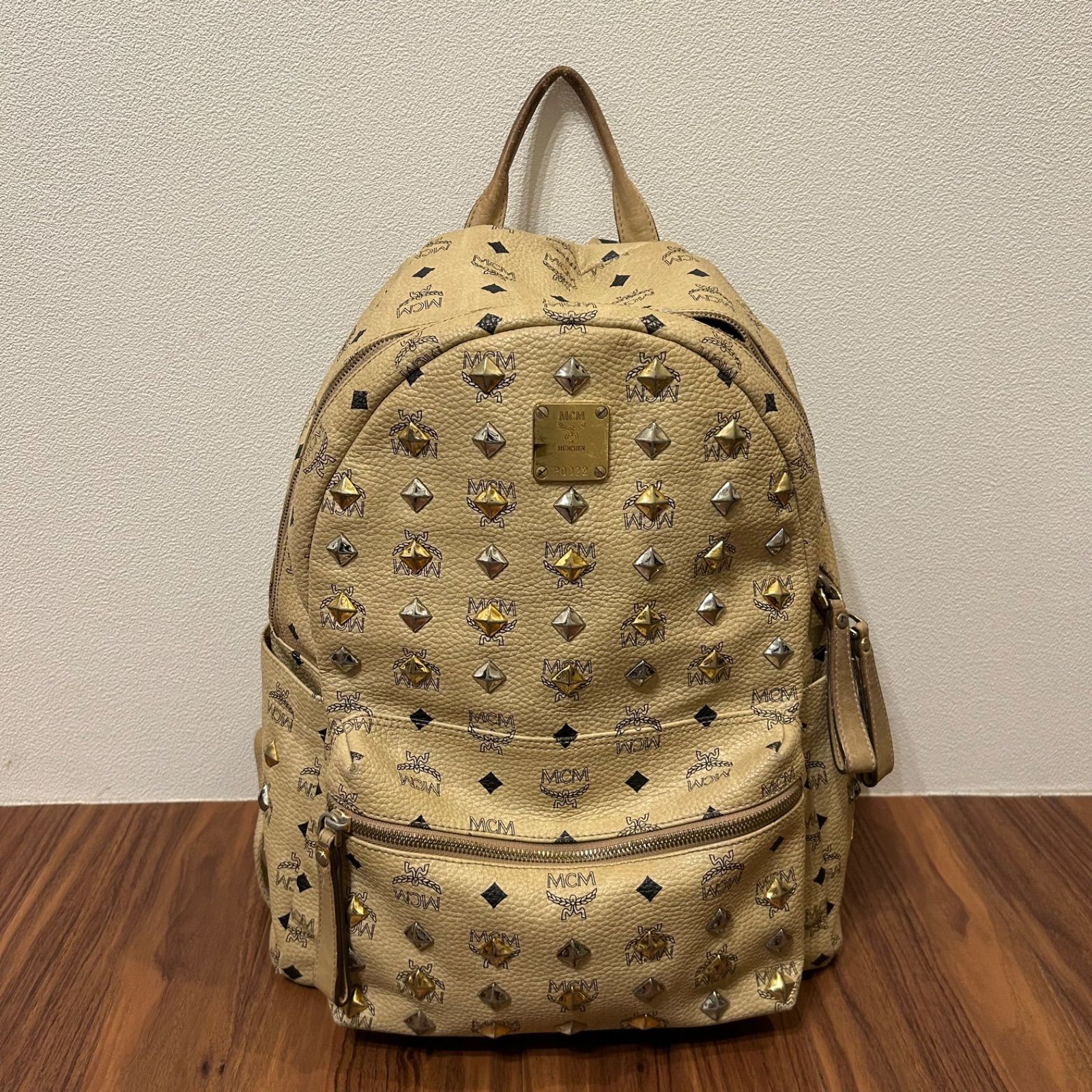 希少 MCM エムシーエム レディース リュックサック バックパック 