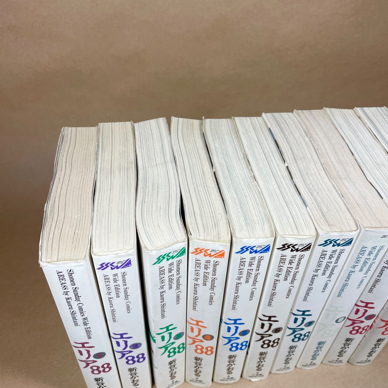 エリア88 ワイド版 全巻 新谷かおる 10冊セット - メルカリ
