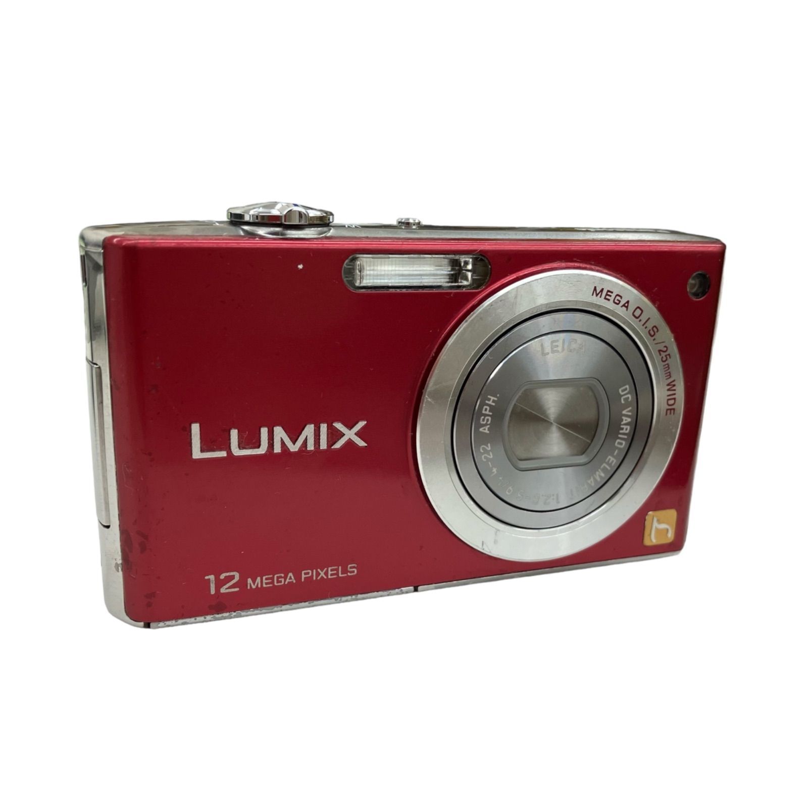 186000 現状品 Panasonic LUMIX DMC-FX40-R ピンク ルミックス カメラ