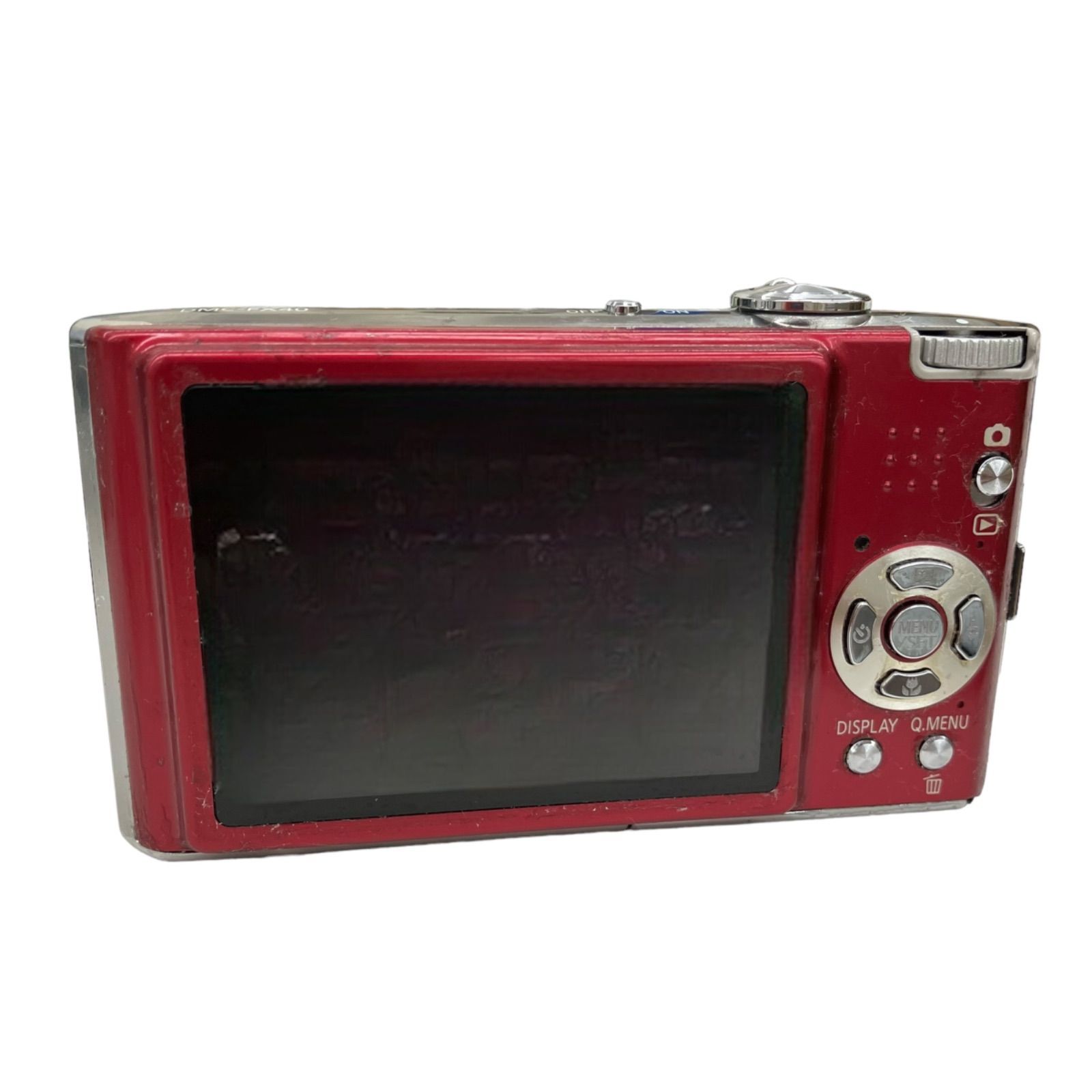 186000 現状品 Panasonic LUMIX DMC-FX40-R ピンク ルミックス カメラ