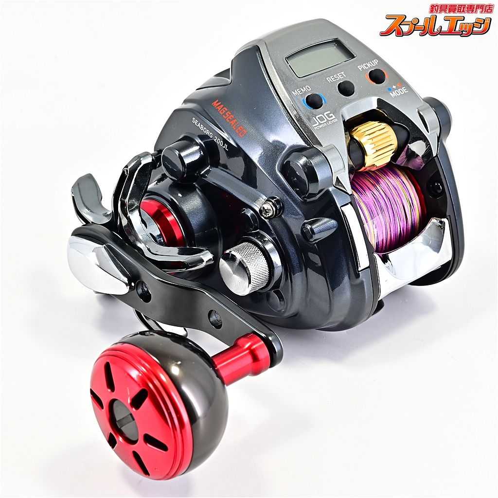 【ダイワ】 19シーボーグ 200JL 使用距離13.2km 使用36時間 DAIWA