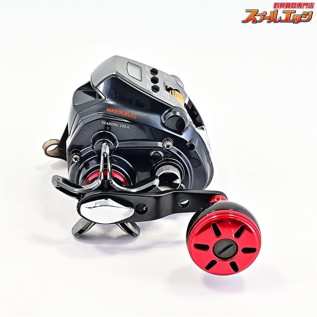 【ダイワ】 19シーボーグ 200JL 使用距離13.2km 使用36時間 DAIWA