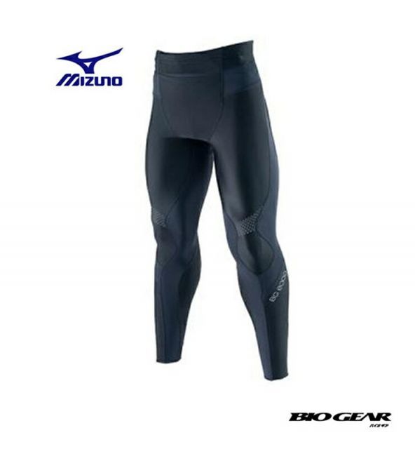 【ゆうパケットで送料無料！代金引換不可】MIZUNO ミズノ BG8000 バイオギアタイツ(ロング 前開きタイプ) ブラック×ブラック[A60BP27590] ※配達日時指定不可商品です。
