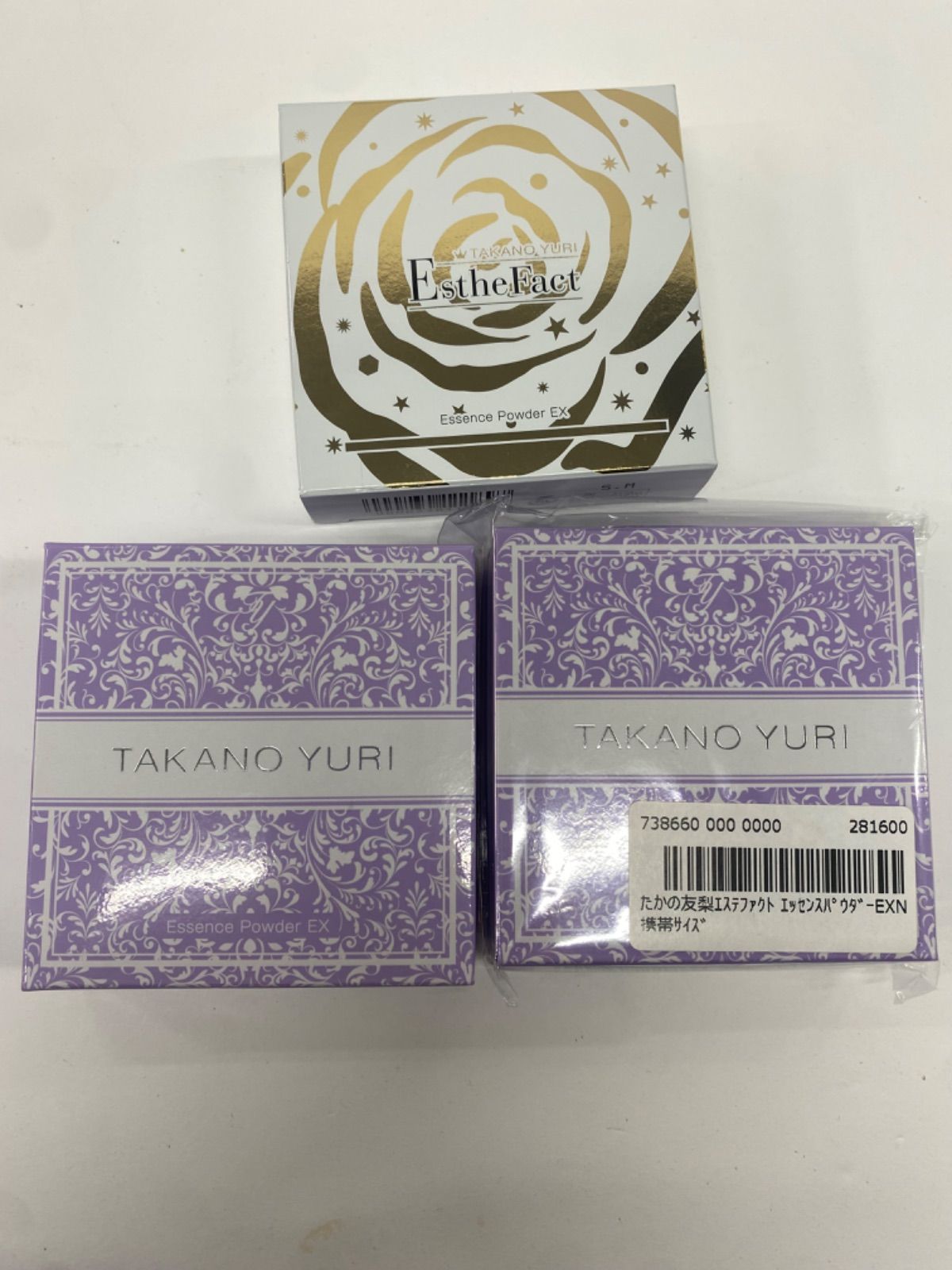 TAKANO YURI EstheFact 3個セット たかのゆり 3点セット たかの友梨 エステファクト ジュエリーパクト 3