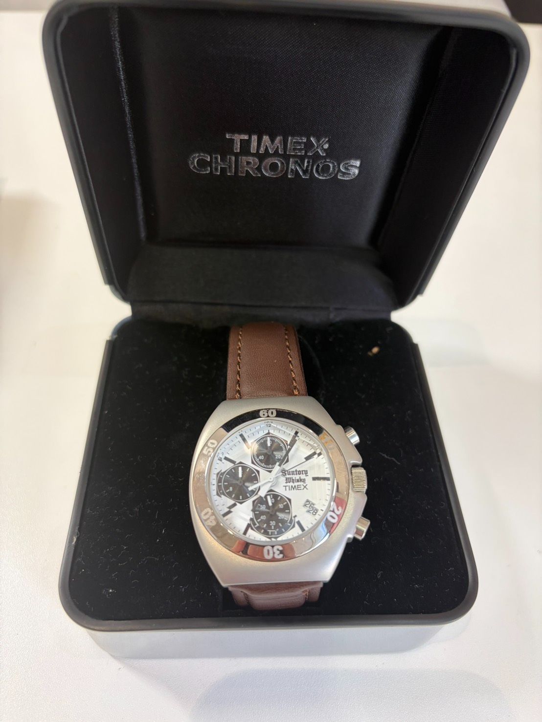 TIMEX SUNTORY WHISKEY 927W クロノグラフ デイト QZ-大阪店激安通販
