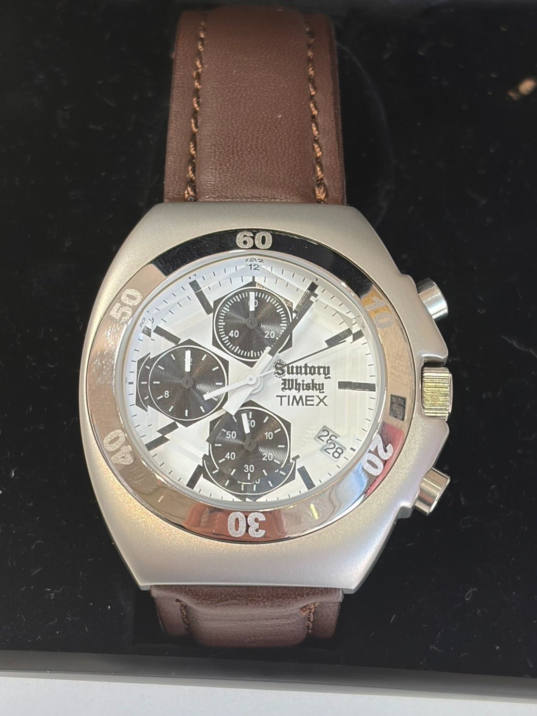 TIMEX SUNTORY WHISKEY 927W クロノグラフ デイト QZ-大阪店激安通販