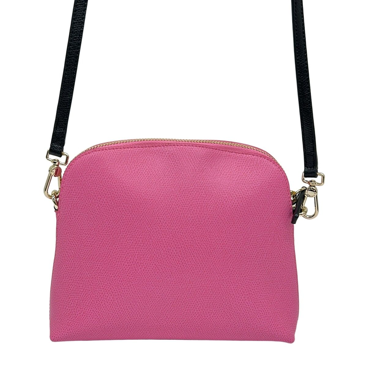 FURLA(フルラ) ショルダーバッグ パイパーミニ ピンク×ダークブラウン 