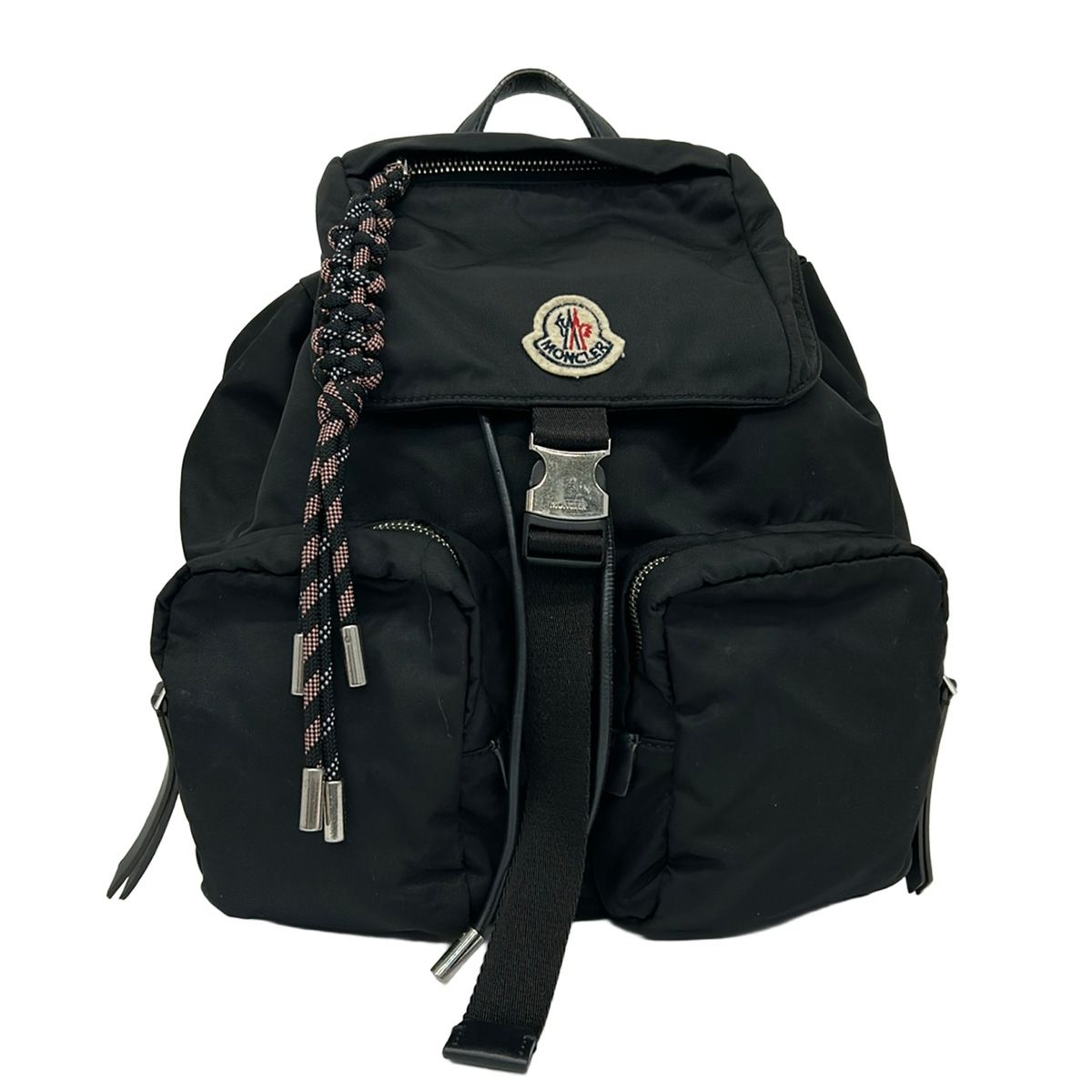 MONCLER(モンクレール) リュックサック - 黒 - メルカリ