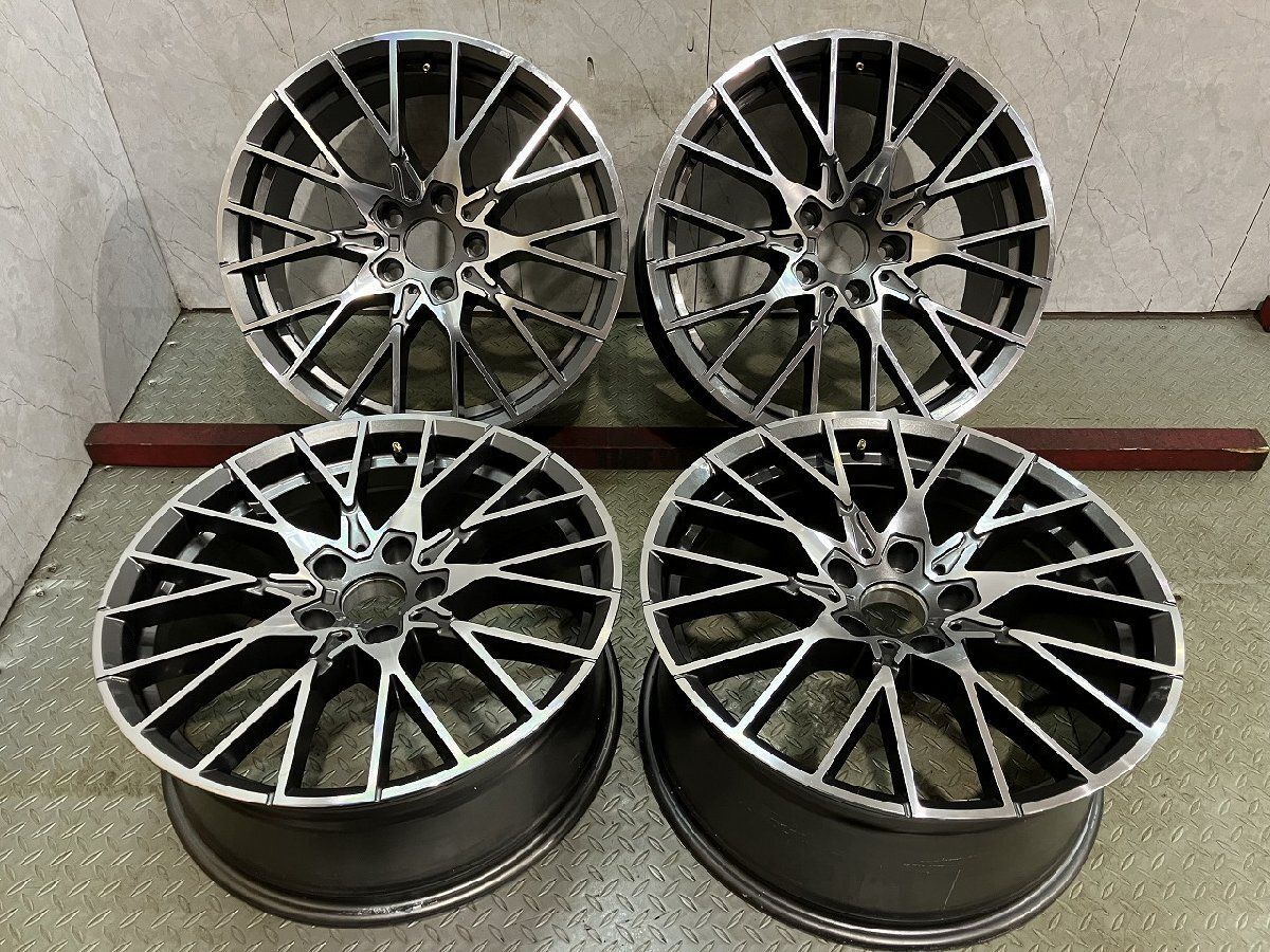 【新品展示品】EMN GERMANY ジャーマニー 社外ホイール 19インチ 4本 8J/9J5HPCD120+35/+40 BMW/3シリーズ等　(MHB743) 43,800円