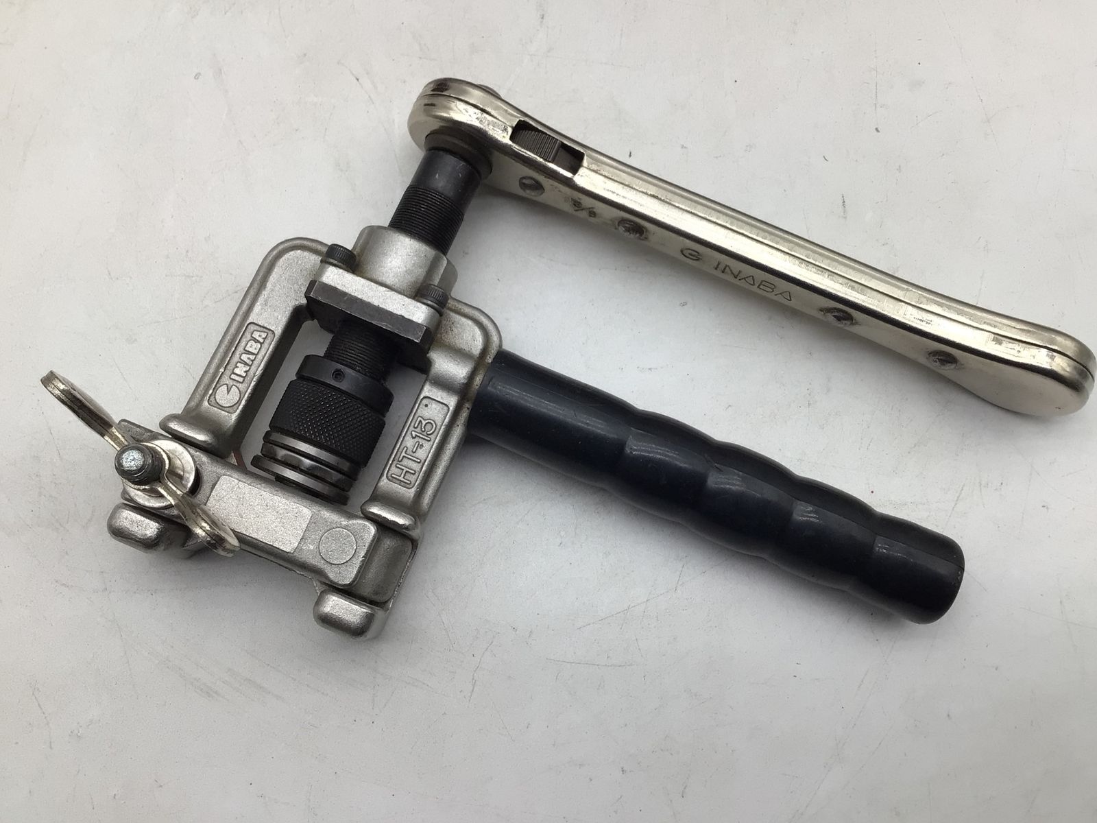 イナバ 因幡電工給水管ツバ出し機 /給水管ベンダー HT-13/ACB-234 イナバ /因幡電工 給水管ツバ出し機 / 給水管ベンダー HT-13 / ACB-234