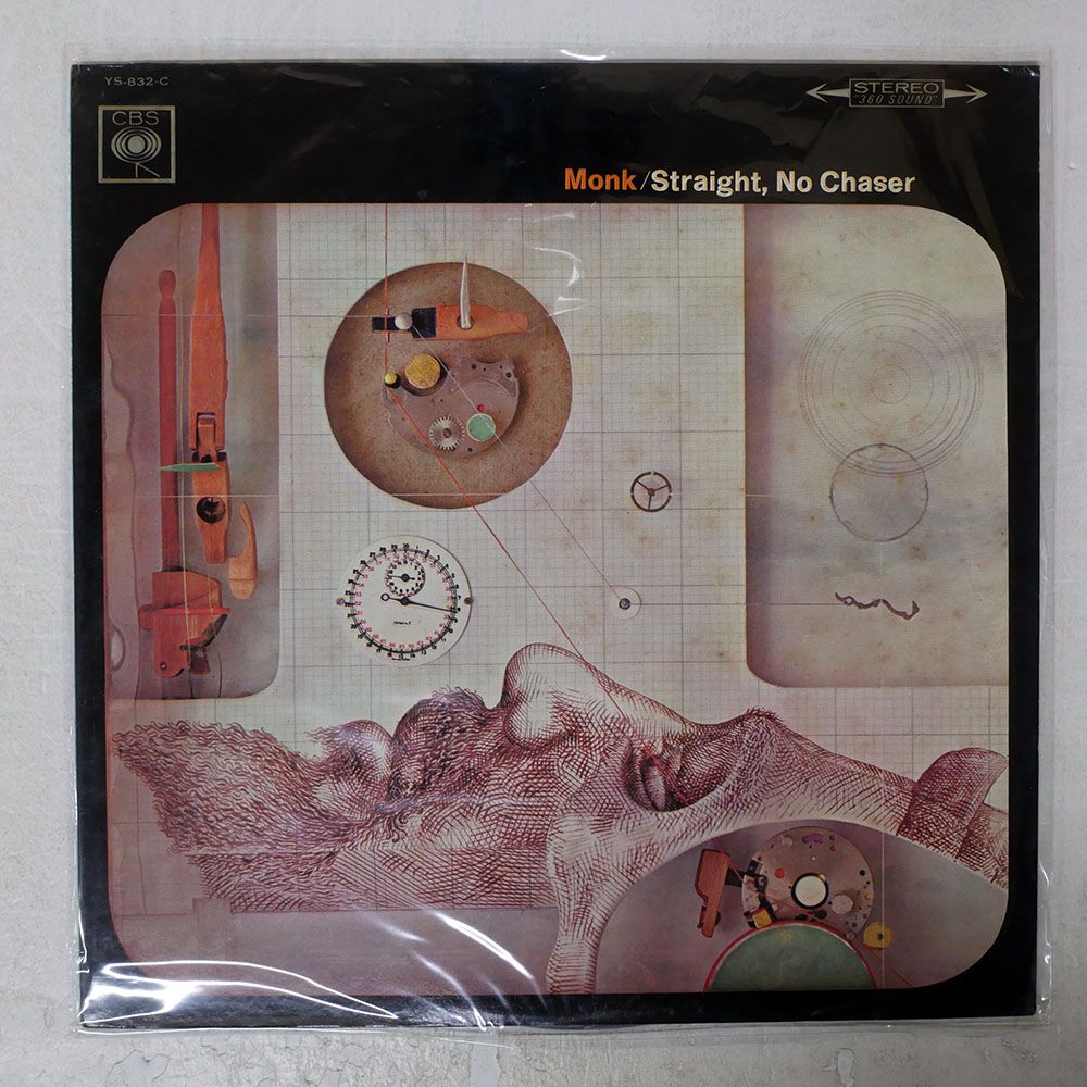 国内盤 THELONIOUS MONK&frasl;STRAIGHT, NO CHASER&frasl;CBS YS832C LP