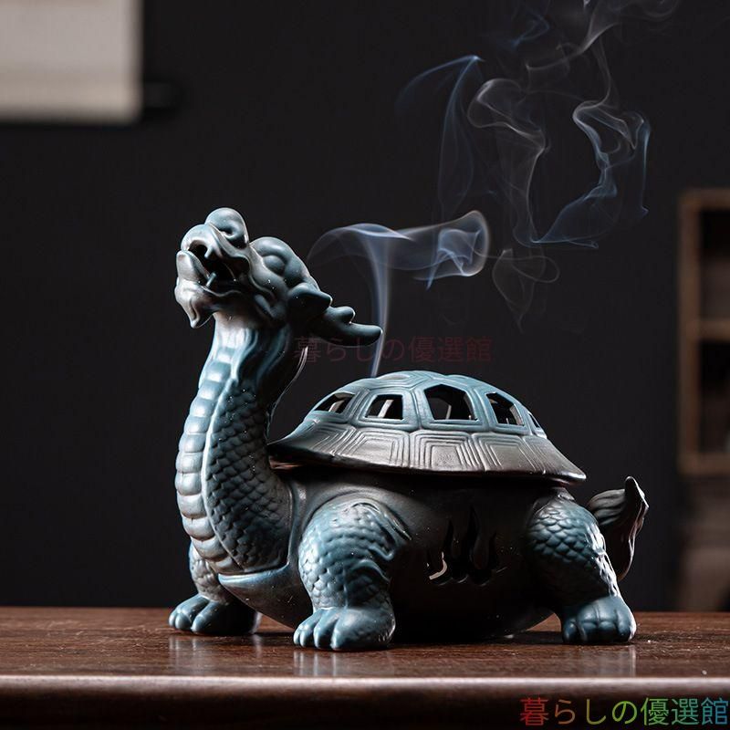 竜亀香炉 鎮宅 辟邪 開運 風水 招財 工芸品 美術品 置物 上品】竜亀香炉 鎮宅 辟邪 開運 風水 招財 工芸品 美術品 置物zw427