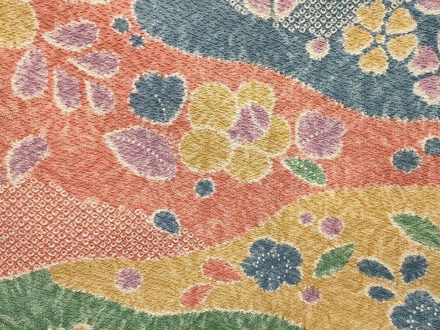 平和屋本店■着物 小紋 単衣 まとめて 20点 蝶 花柄 手描き 洗える着物 和服 ハンドメイド リメイク 生地 未使用品あり se4108 平和屋本店□着物 小紋 単衣 まとめて 20点 蝶 花柄 手描き 洗える着物