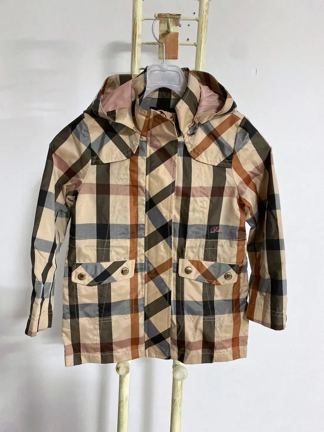 ヴィンテージ CHECK COAT (120/7Y) DAKS Little