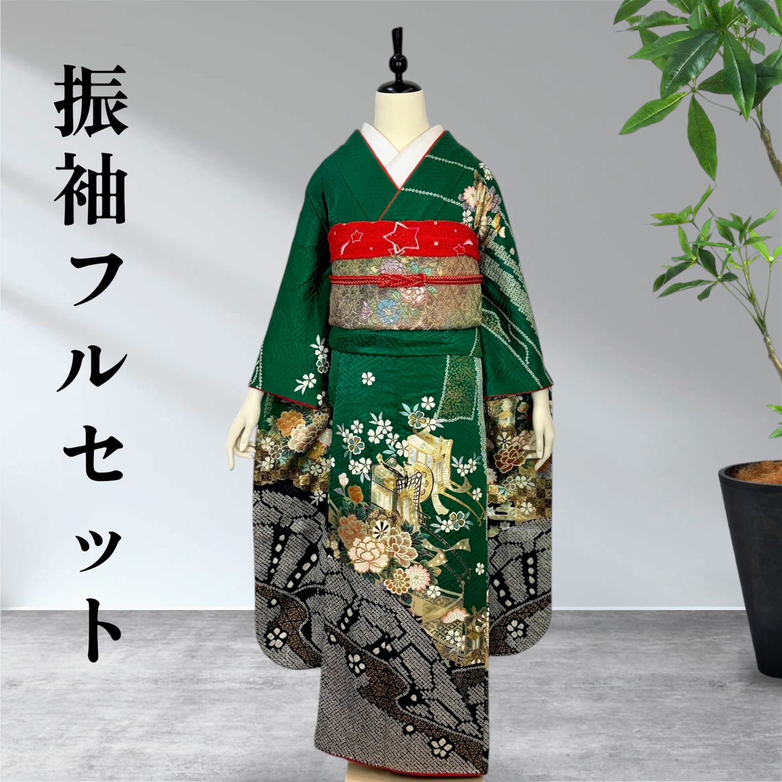 振袖フルセット 振り袖 成人式 okt - メルカリ