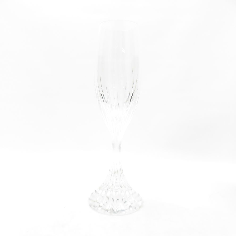 美品 Baccarat バカラ マッセナ シャンパングラス H22cm シャンパンフルート SC10989C