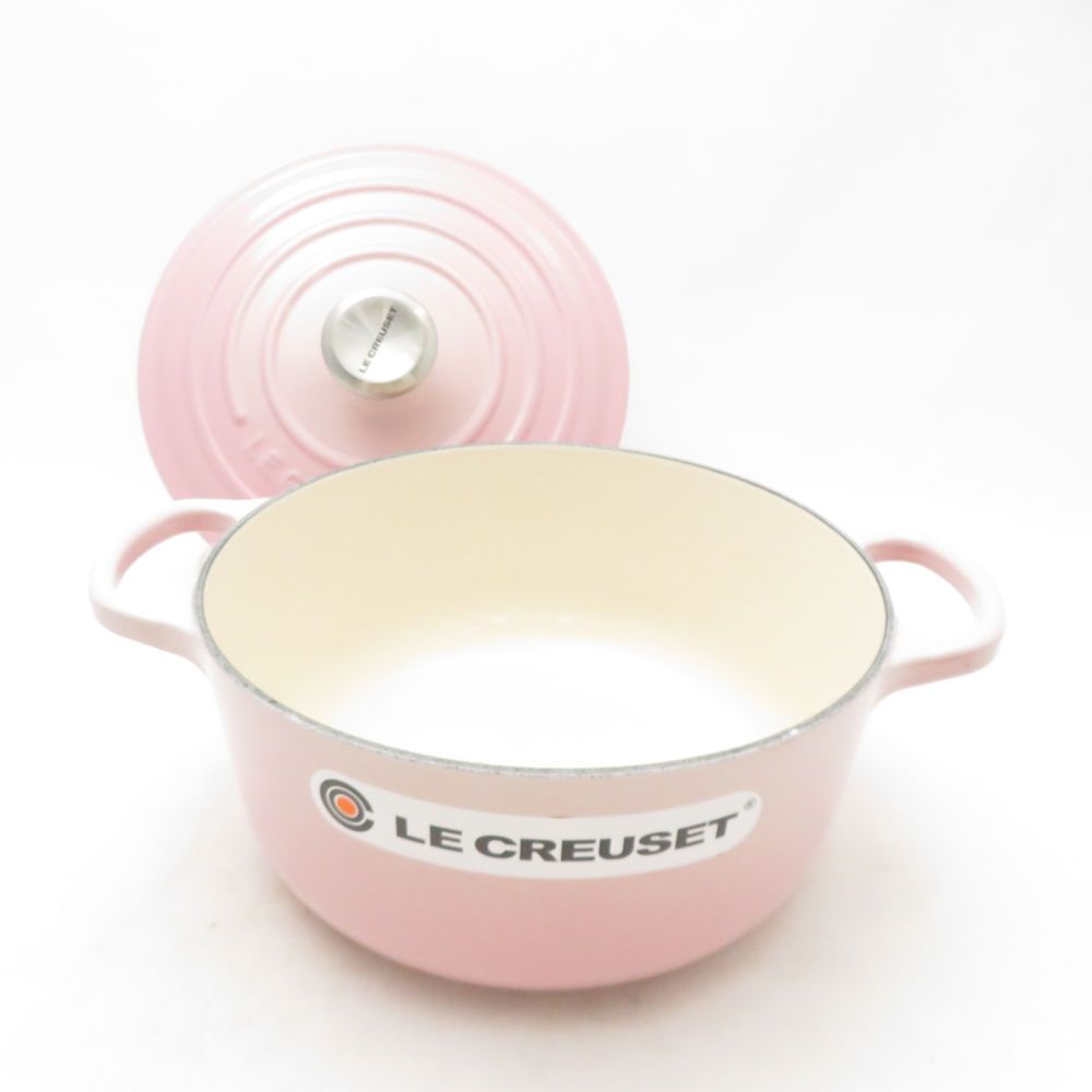 未使用 Le Creuset ルクルーゼ シグニチャー ココットロンド 両手鍋