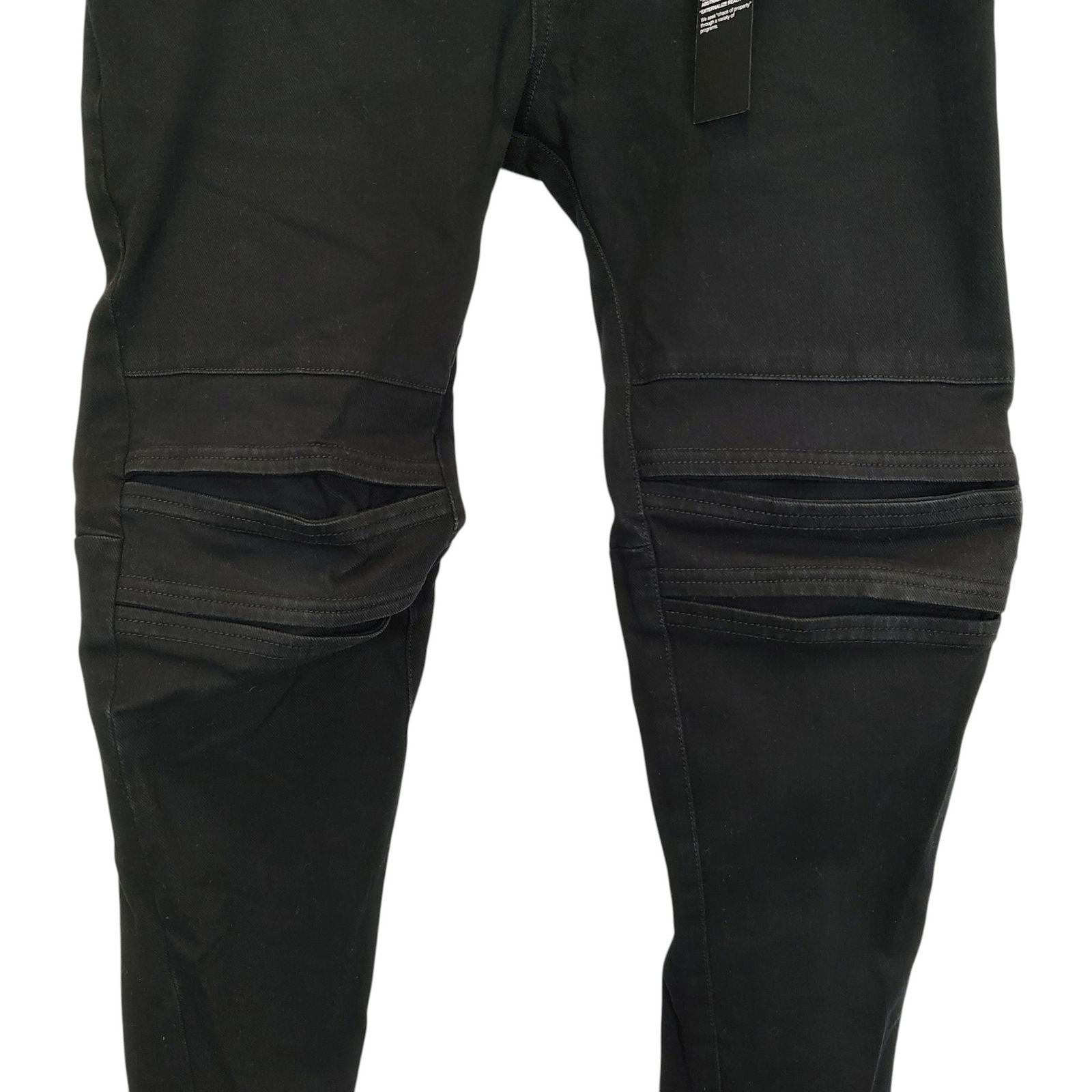 JULIUS ユリウス 21AW Cotton knit denim biker pants コットンニット