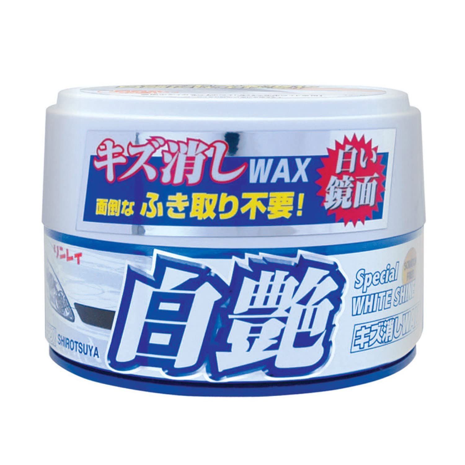 【特価セール】W-7 白艶 キズ消しWAX・ふき取り不要 カーワックス RINREI(リンレイ)
