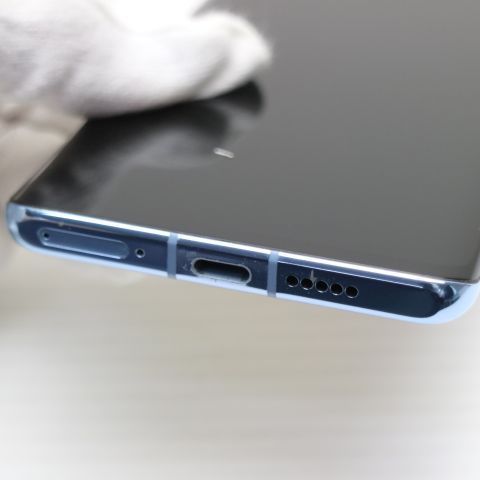 超美品 HW-02L HUAWEI P30 Pro ブリージングクリスタル スマホ 本体 白