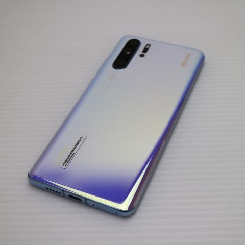 【メルカリ市限定値下げ】HUAWEI P30 Pro HW-02L クリスタル 超美品 HW-02L HUAWEI P30 Pro ブリージングクリスタル スマホ 本体 白