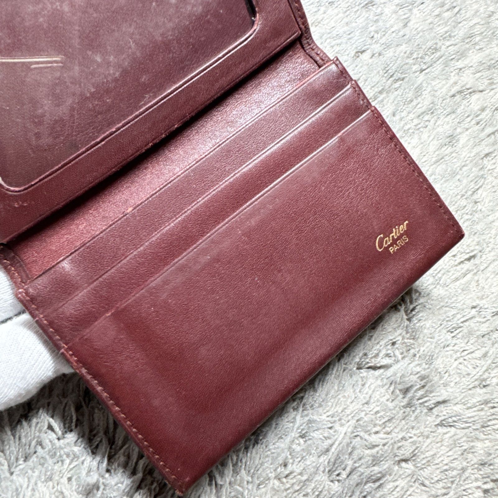 Cartier カルティエ カードケース パスケース 名刺入れ マストライン