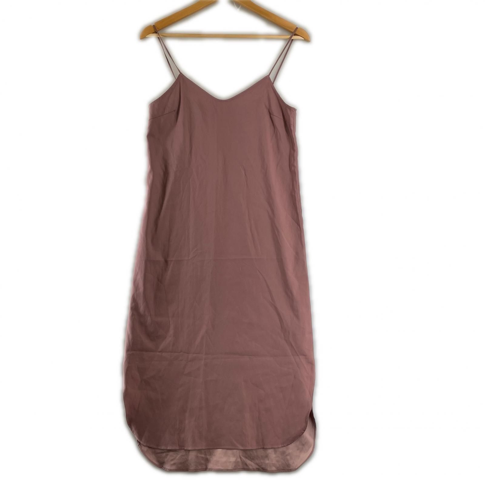 美品 snidel スナイデル 無地 春夏 SS ワンピース ポリエステル ピンク 