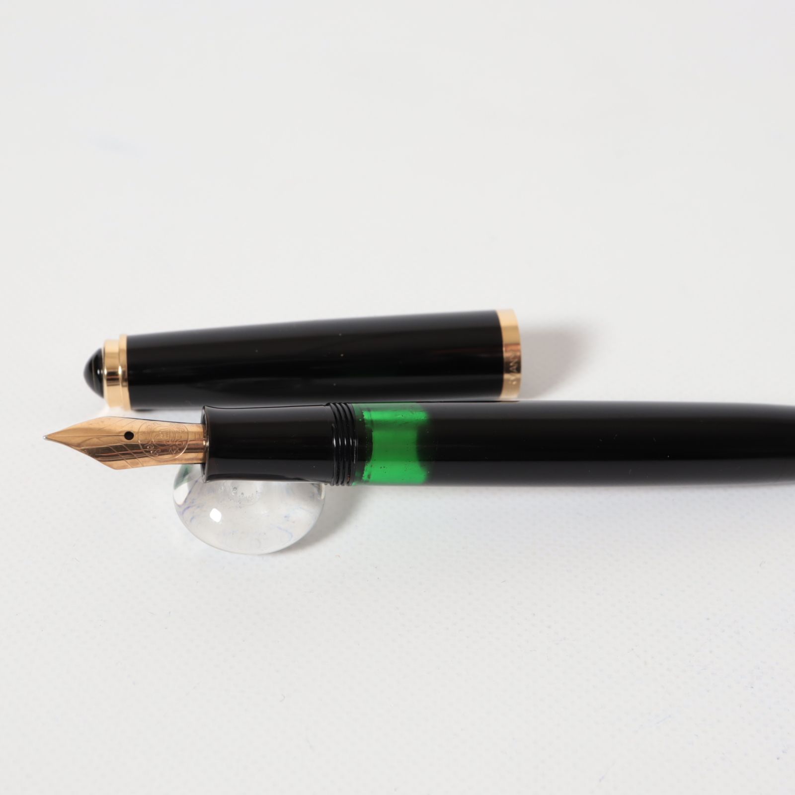 ペリカン 400NN M&K 万年筆 14金 F 細字 箱付 吸入式 ブラック 
