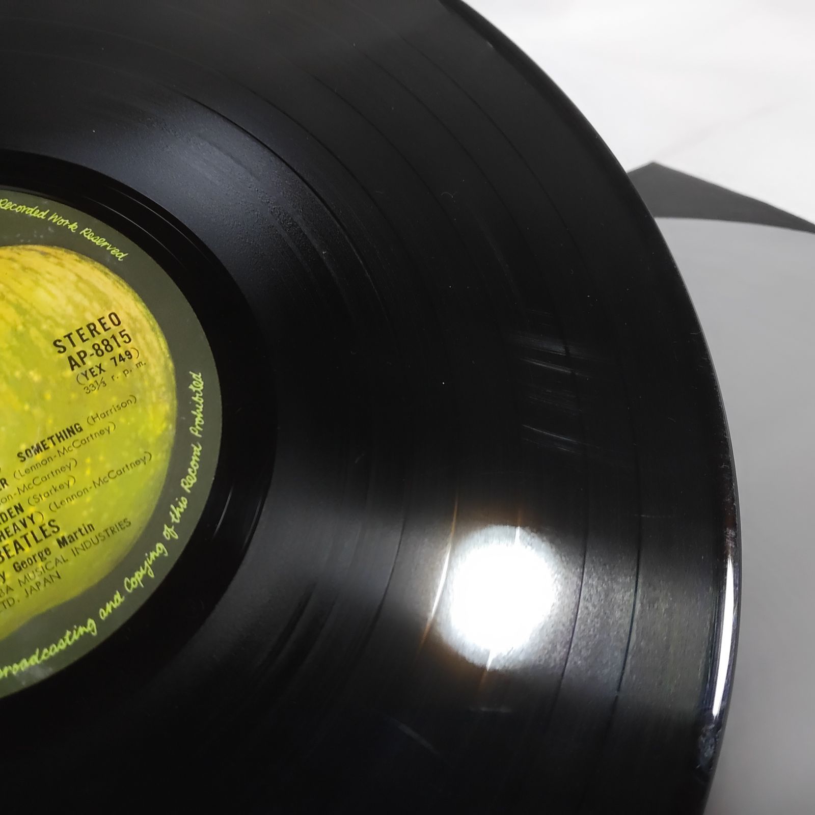 中古品 名盤・初期日本盤】ザ・ビートルズ アビイ・ロード LP レコード 