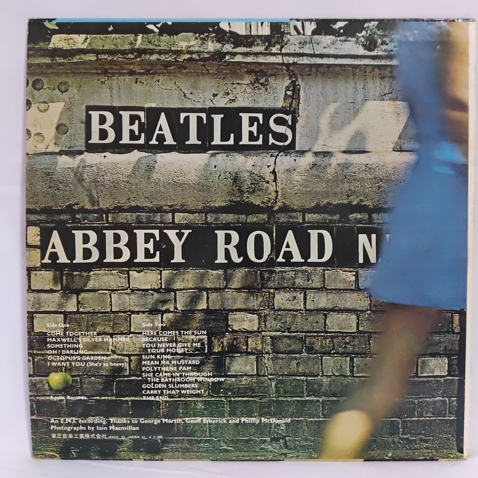 中古品 名盤・初期日本盤】ザ・ビートルズ アビイ・ロード LP レコード