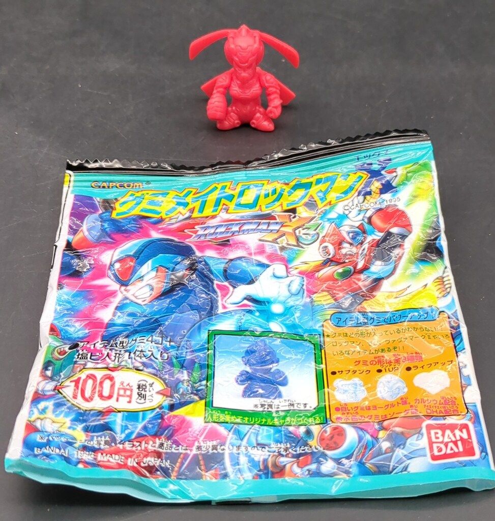 【バンダイ】グミメイト ロックマンX エクスプロード・ホーネット 赤【完品】 バンダイ グミメイトロックマンX エクスプローズ・ホーネック 赤色