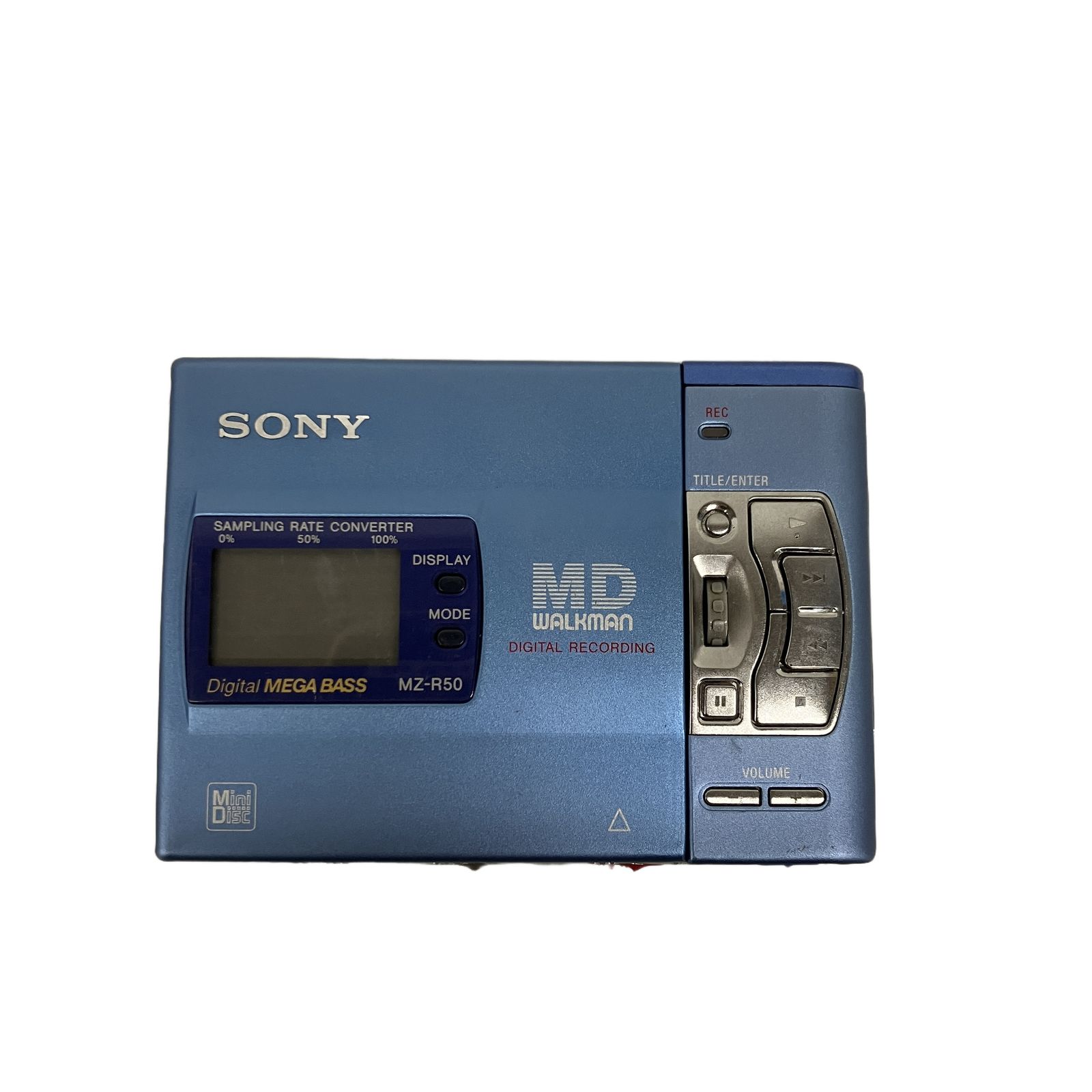 優れた価格 SONY 録音対応 MDウォークマン MZ-R50