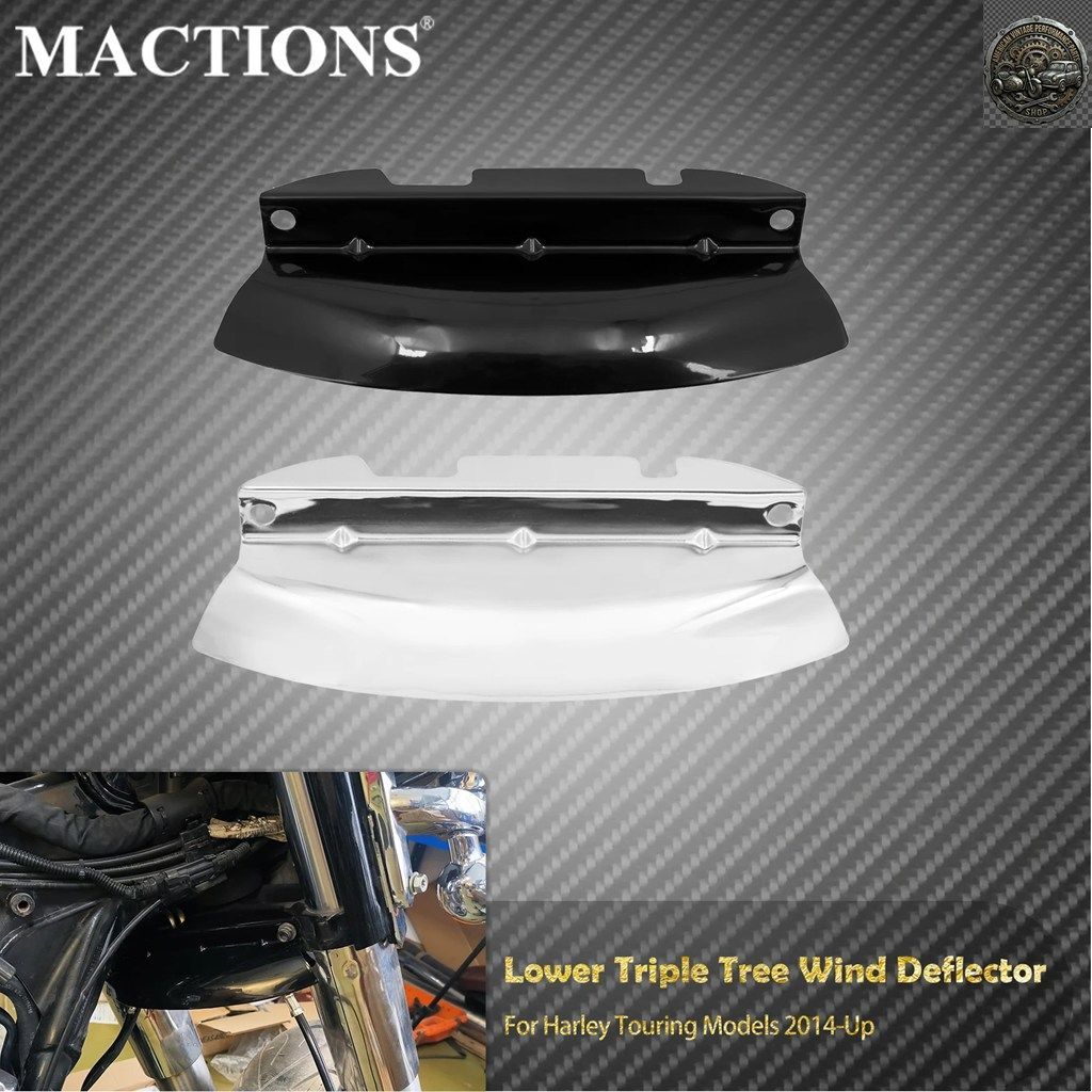 ロワー トリプルツリー ウィンドデフレクター ハーレー ツーリング