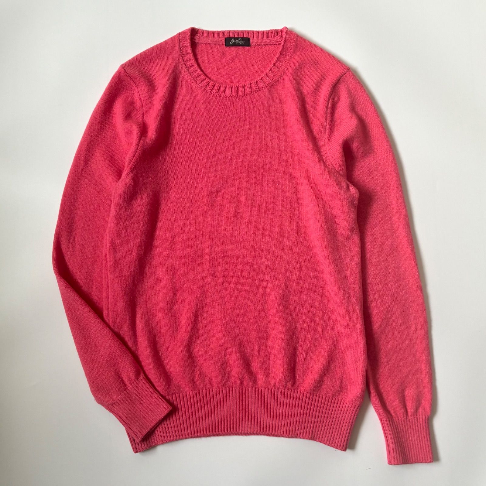 BRILLA per il gusto / カシミヤ100% クルーネックニット-販売 限定