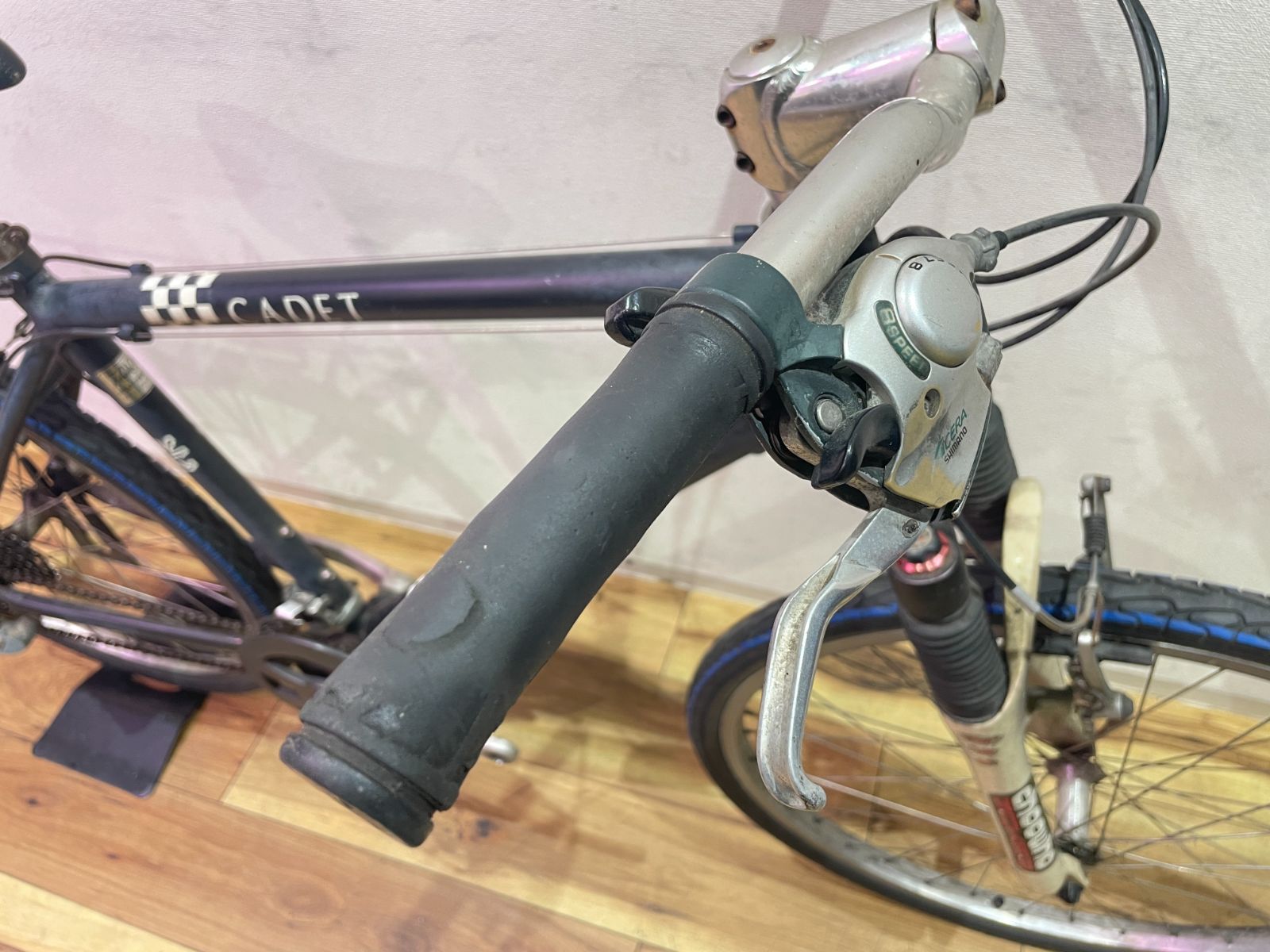 PEUGEOT CADET プジョーマウンテンバイク S1547 □未整備品□PEUGEOT プジョー CADET カデット 3×8s ※後輪